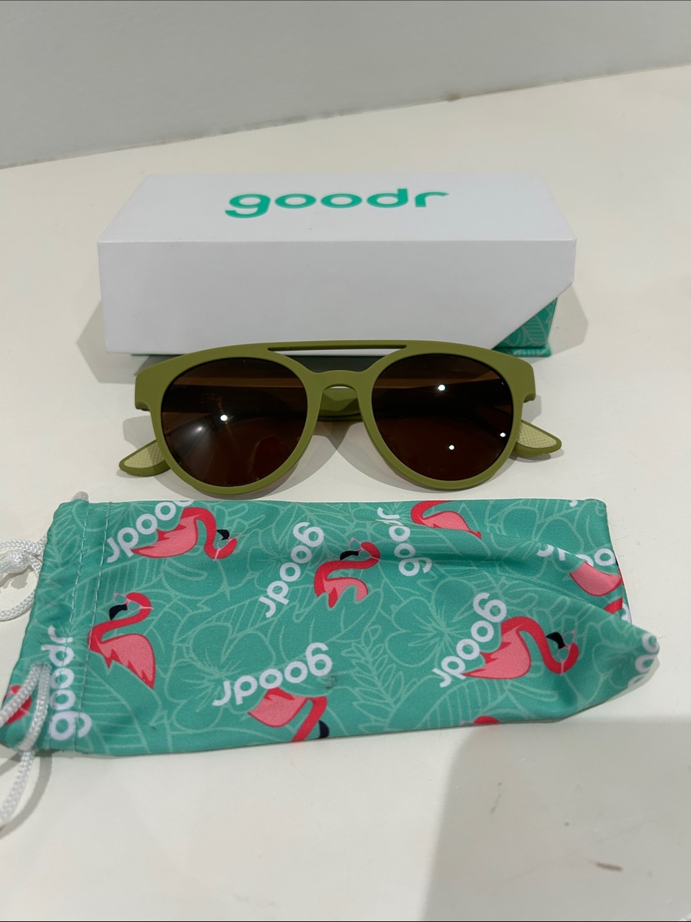 Goodr Green Sunglasses